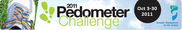 - Shepparton Pedometer challenge 2011