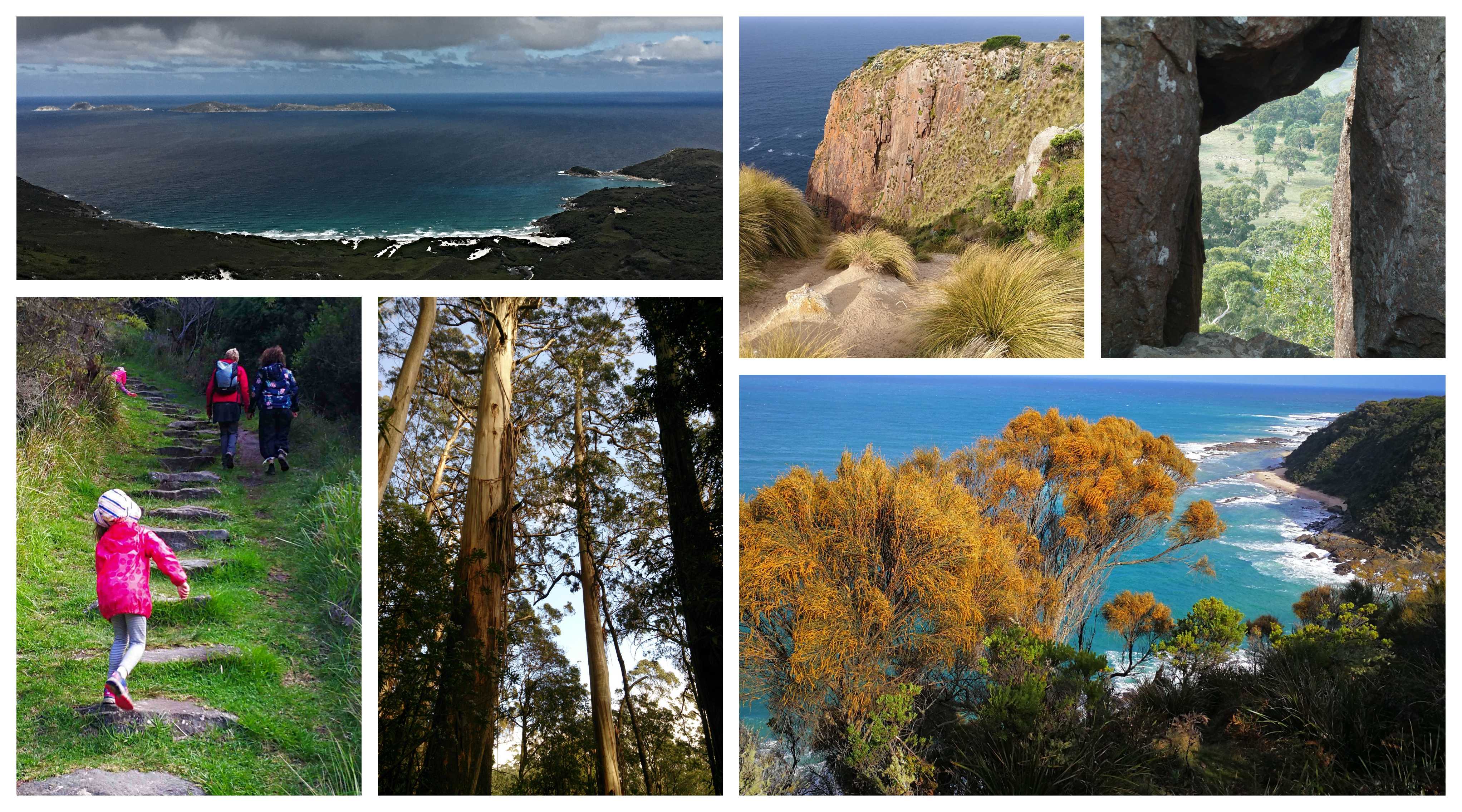 Weekend Escape Walks updated collage image for article May 2018 Jane